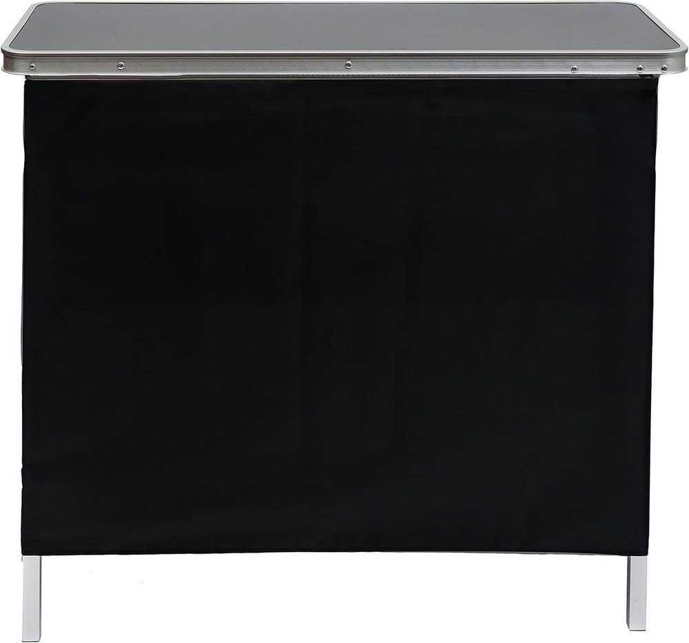 Collapsible Bar Console Table Shelf Portable Patio Kitchen Table With Carry Case