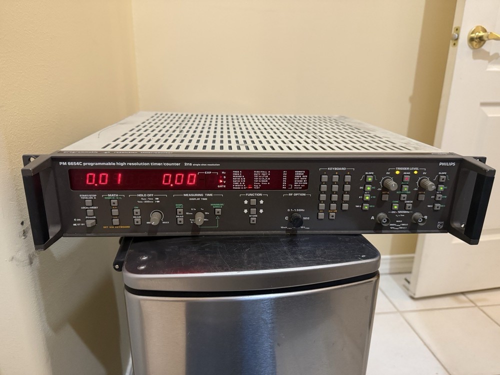 Philips PM 6654C programmable high resolution timer/counter 2ns single shot