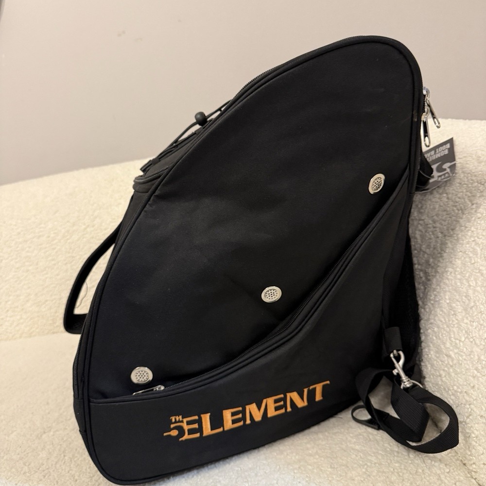 5Th Element Bomber Ski/Snowboard Boot Backpack or Carry Bag - Black & Silver