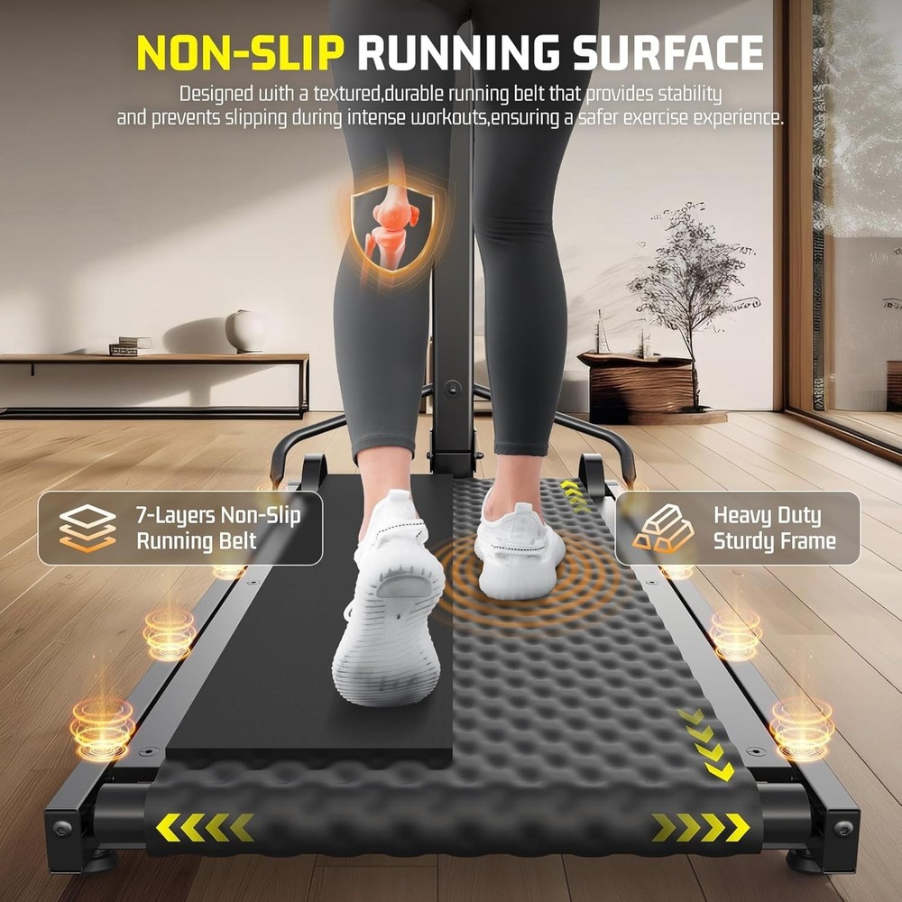 Foadble Design Treadmill Machine, Indoor/Outdoor Freedom Excercise Treadmill Pad