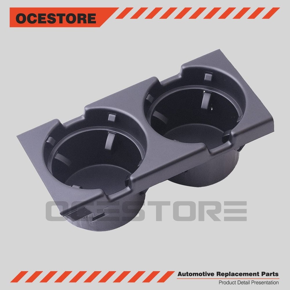 OCESTORE 51168217953 Front Center Side Cup Holder Console Compatible with E46...