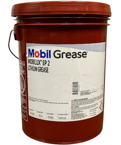 Mobilux EP 2 Lithium Grease; Pail