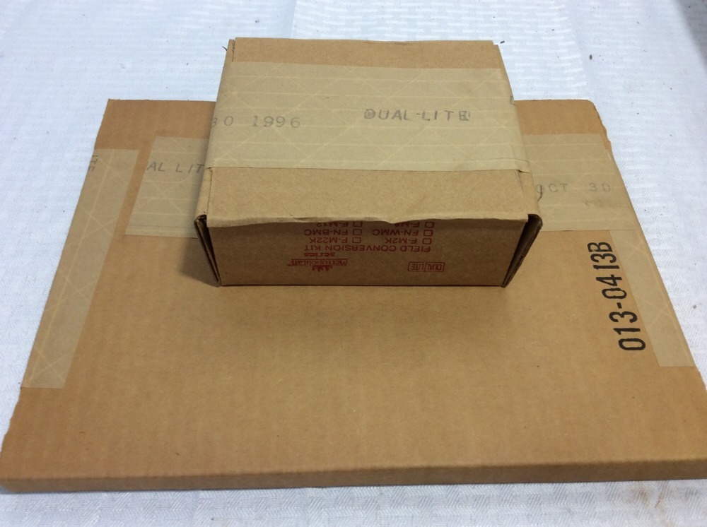 Metropolitan Series Exit Sign Duel Light 4V397 A.C. Model