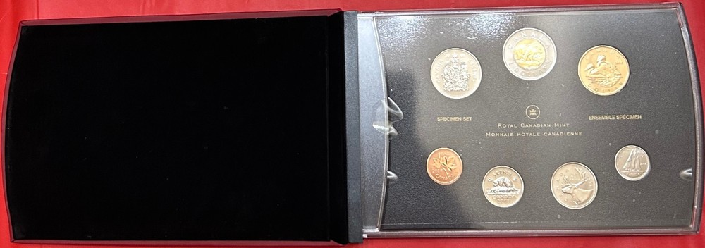 2008 Canada Specimen Set Plus COA & Box