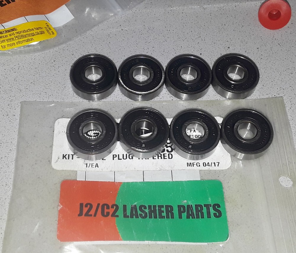Cable Lasher J2/J & C/C2 Front Plate Bearings SET
