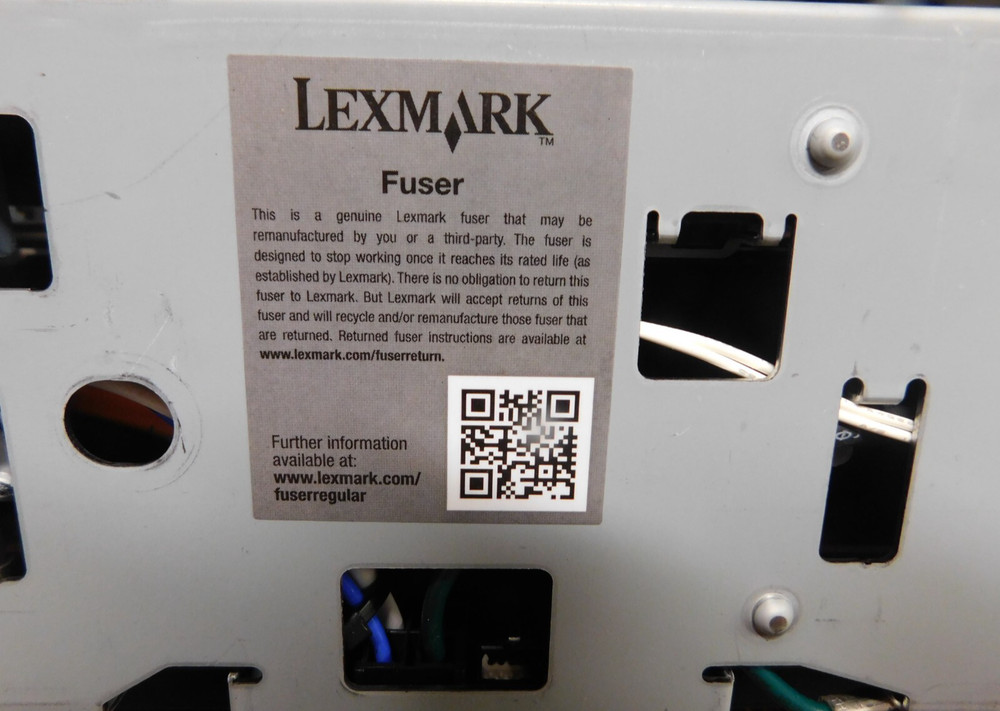 Genuine! Lexmark Fuser Assembly 40X8020- Opened Box