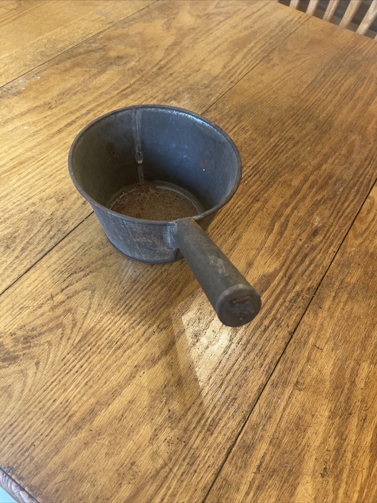 Rustic Pot With Handle