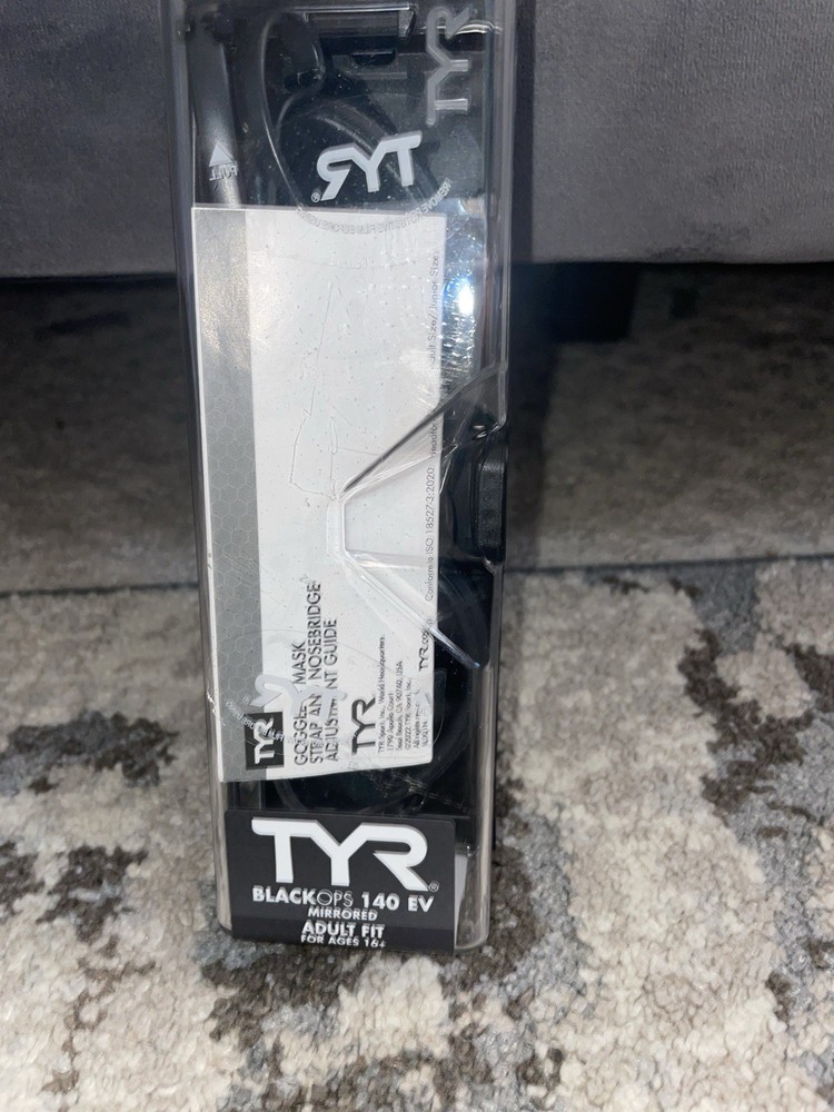 TYR Blackops Swimming Goggles