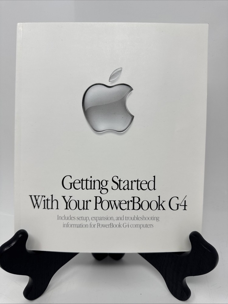 Apple G4 Powerbook Manual Setup Expansion Troubleshooting Clean