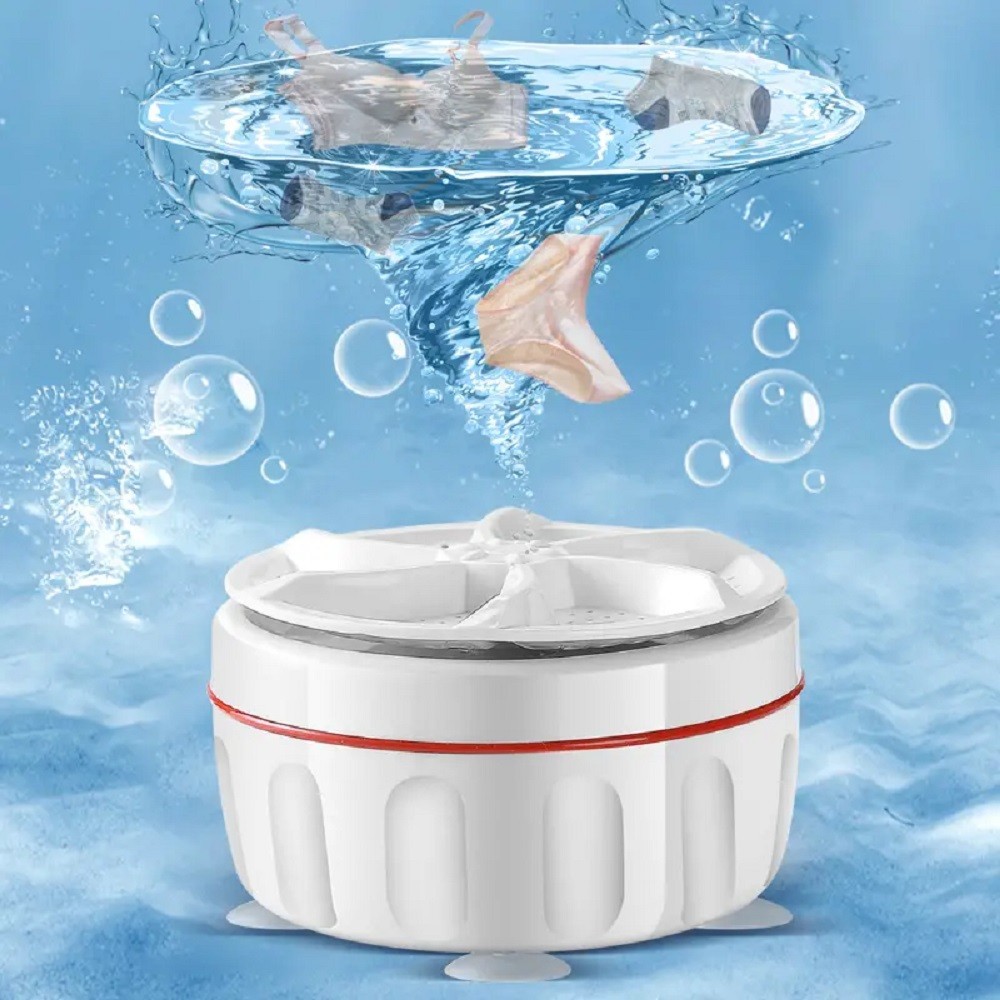 Small Sonic Vibration Portable Washing Machine
