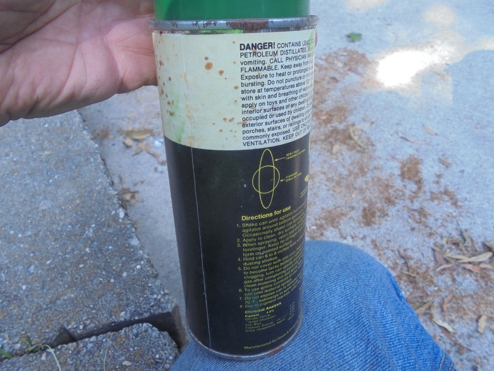 Vintage John Deere Green Spray Paint Can