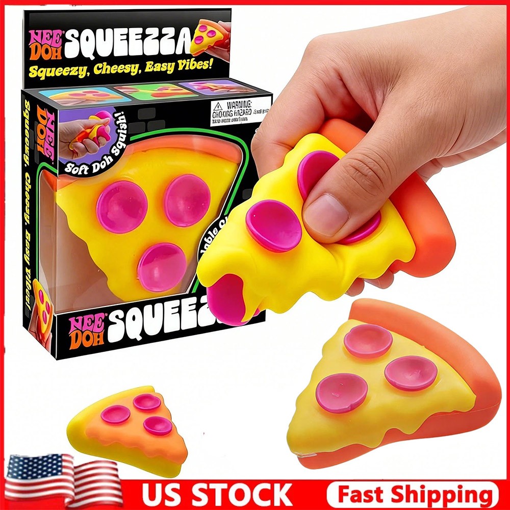 Squeezza Pizza Squishy Toy USA