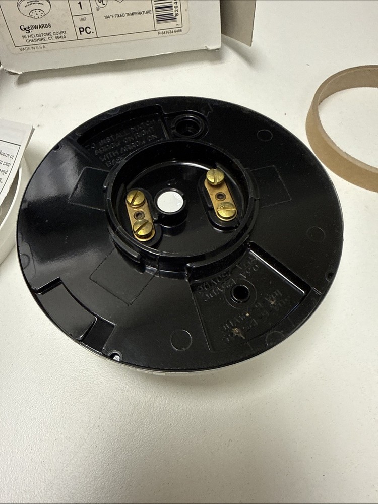 Edwards 284B-PL Heat Detector 194 Fixed