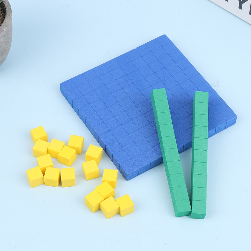 Base Ten Blocks 130Pcs For Math Place Value Blocks Base 10 Math Manipulatives