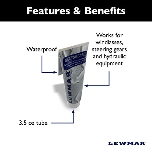 Winch Grease, 3.5 oz Tube – Winch Maintenance Grease with Solid Activation