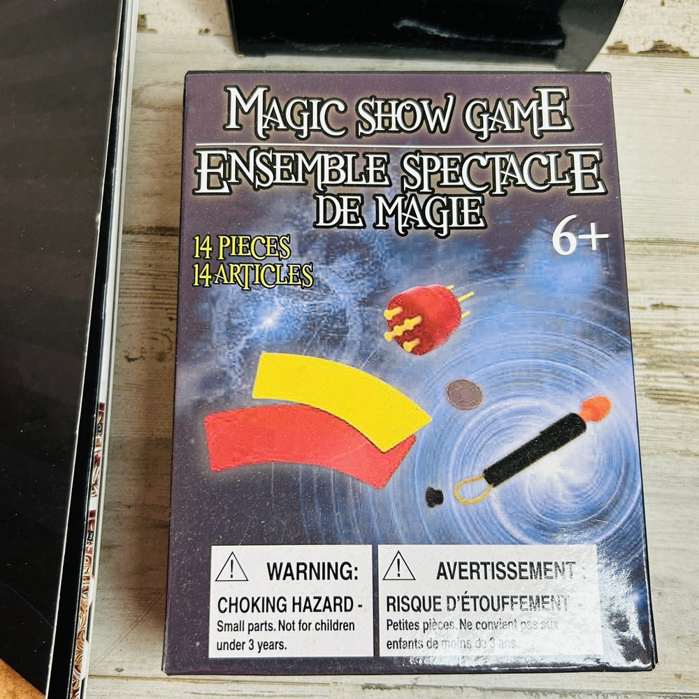 Professor Maxwell’s VR Magic Trick Book & 2 Unopened Magic Game Show Kits