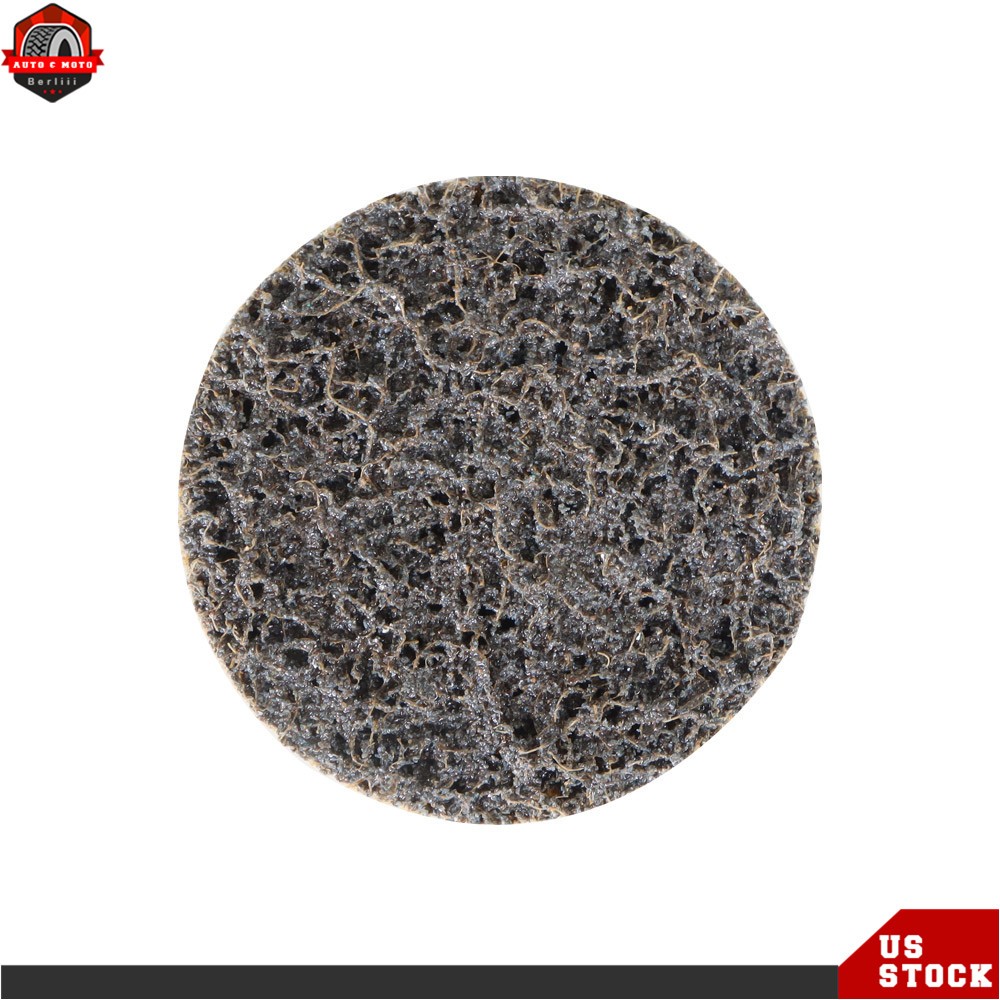50Pack 2" Coarse Surface Conditioning Discs Roll Lock Die Grinder Sanding Pads
