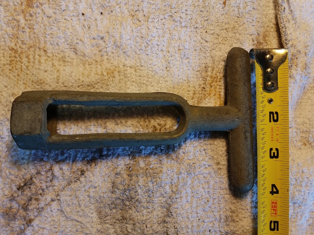Vintage Galvanized Water Valve Tool