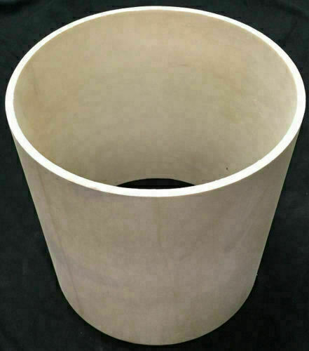 14" RAW WOOD DRUM SHELL W/ BEARING EDGES - 11" DEEP