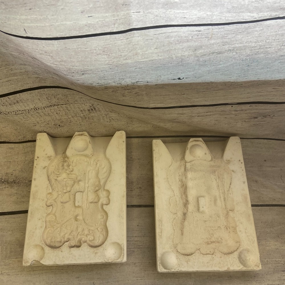 Holland Ceramic Casting Mold Light Switch Plate #H-1752