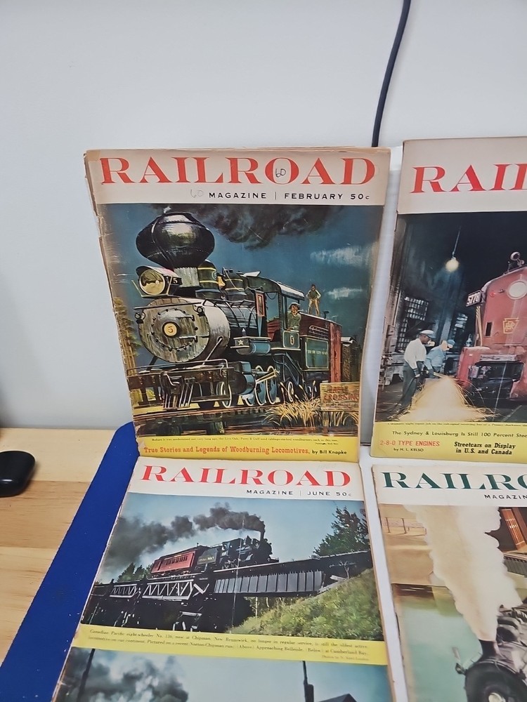 Railroad Magazine 1960 6 Issues Full Year.