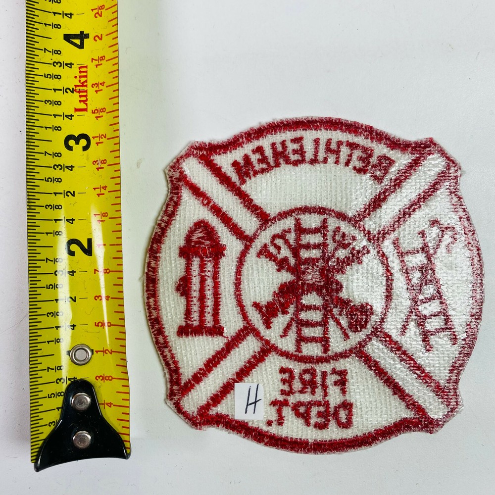 Bethlehem Fire Pennsylvania PA Patch I2H