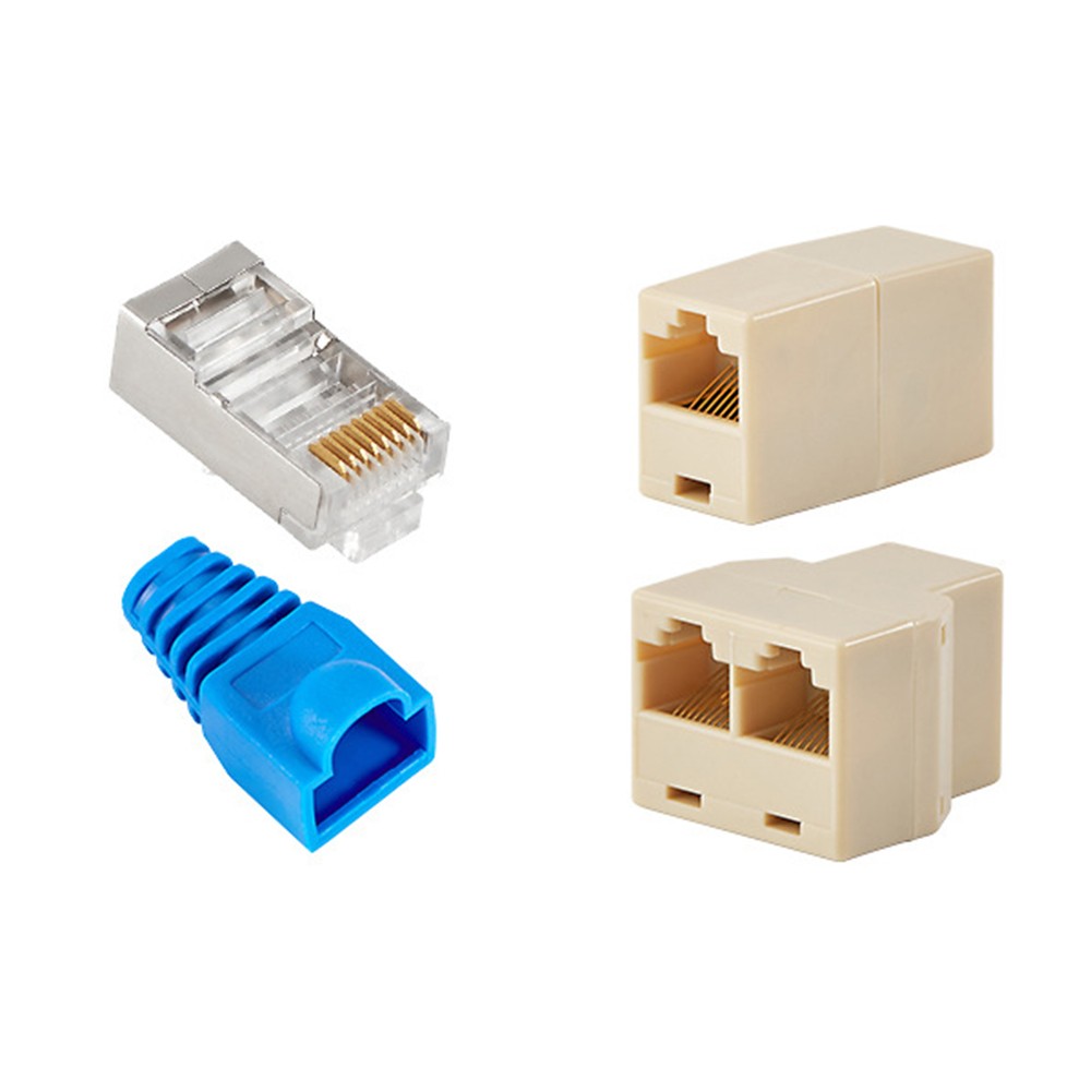 8pcs Network Cable Tester Kit Professional Wire Maintenance Tool For Computer