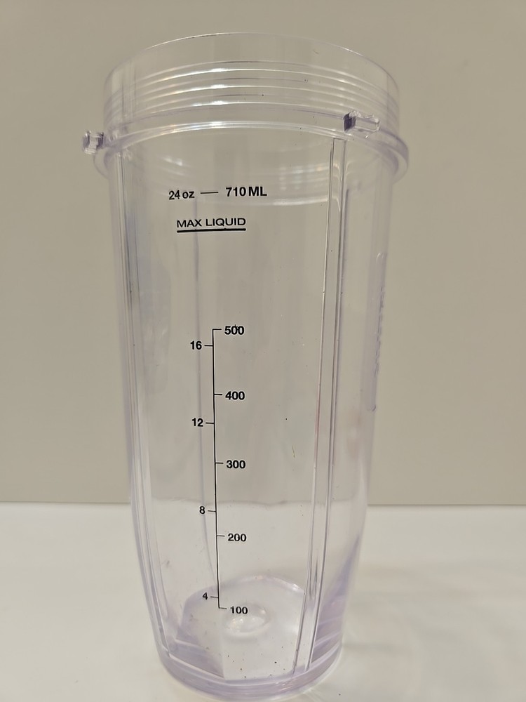 Ninja 24 Oz Single Serve Blender Cup Replacement OEM Plastic 710 ML