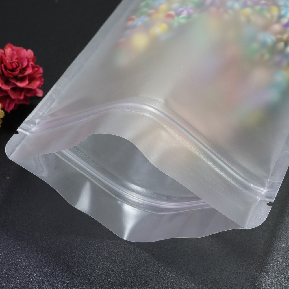 Many Sizes/Quantities Sample Option Flat Matte Frosted Clear-Poly QuickQlickBags