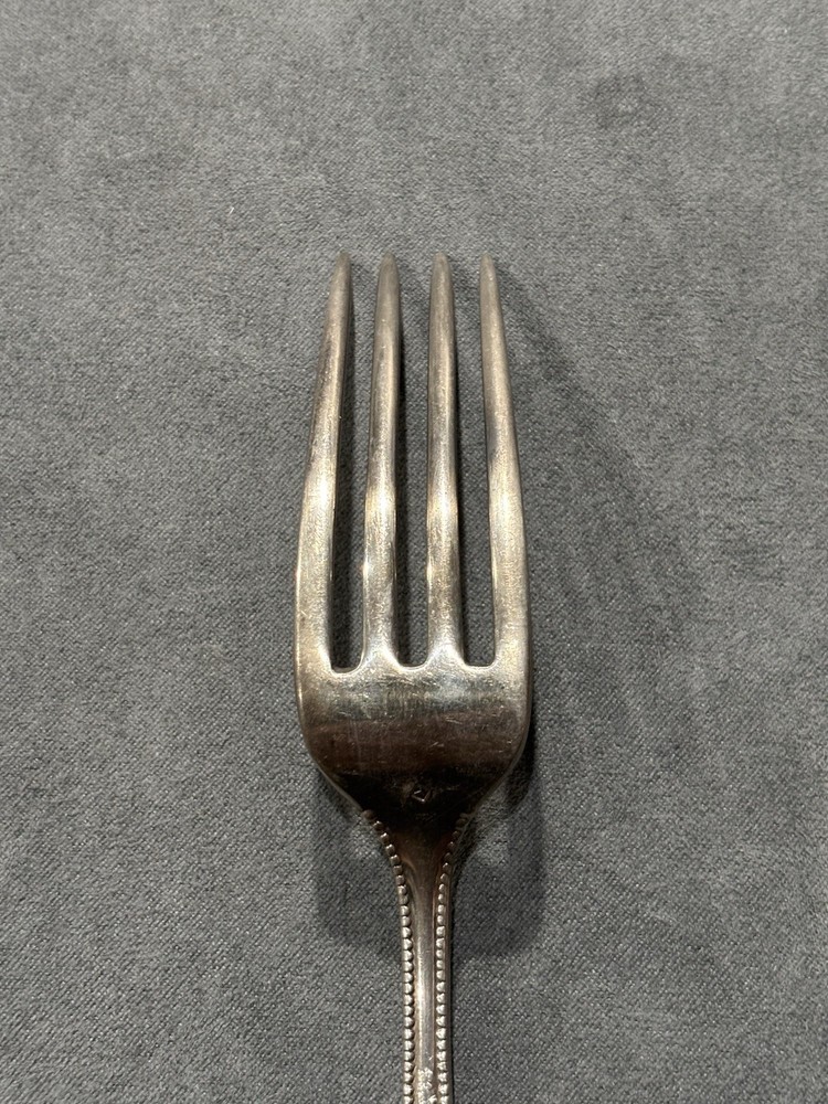 One Gorham Sterling Silver 7" Fork 37.5 Gr. Lancaster W/Mono ML