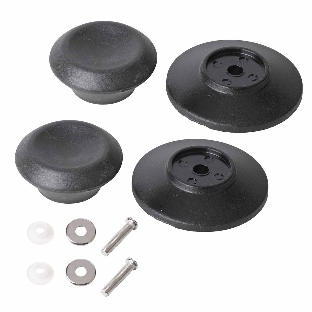 2 Pcs Universal Replacement Kitchen Cookware Grip Knob Handle For Pan Lid Cover