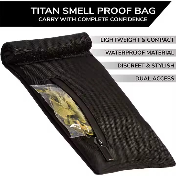 Pack Science Smell Proof Carbon Lined Pouch Odor Less Stash