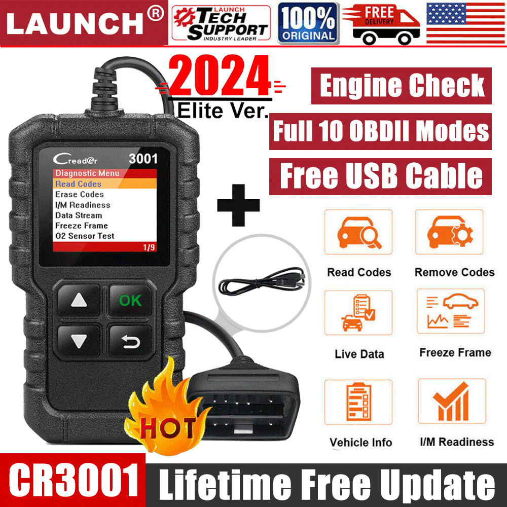 Automotive OBD2 Scanner OBD Code Reader Car Diagnostic Tool Check Engine Fault