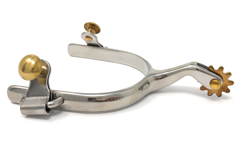 Mens Plain Band Roping Spur