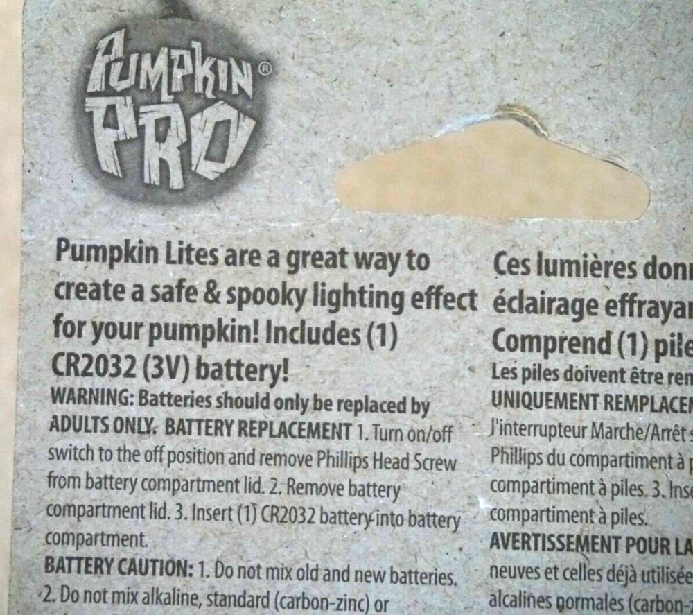 Pumpkin PRO Color Change Lite Lighted Pumpkin Light Battery Operated