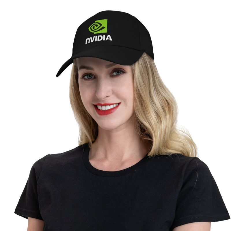 nvidia logo Denim Hat Adjustable Baseball Cap