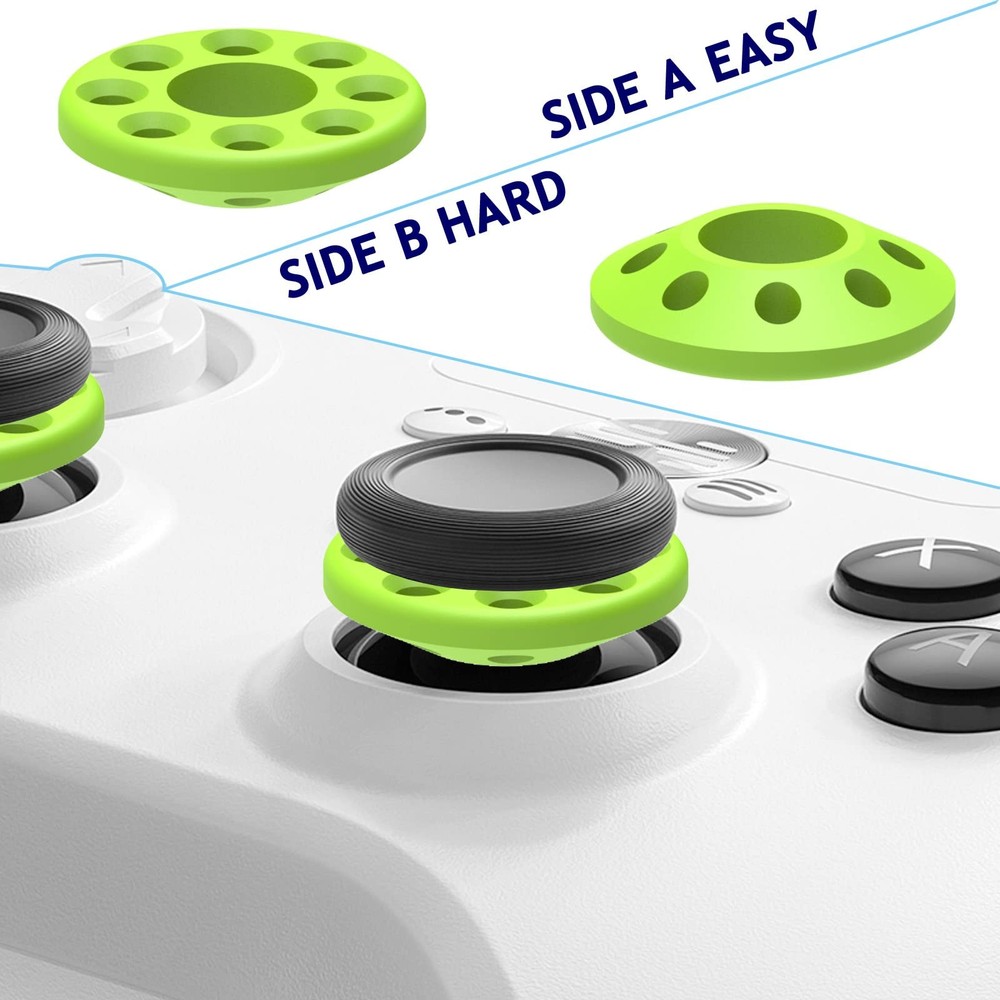 Silicone Soft Precision Rings Aim Assist Motion Control black/green/red