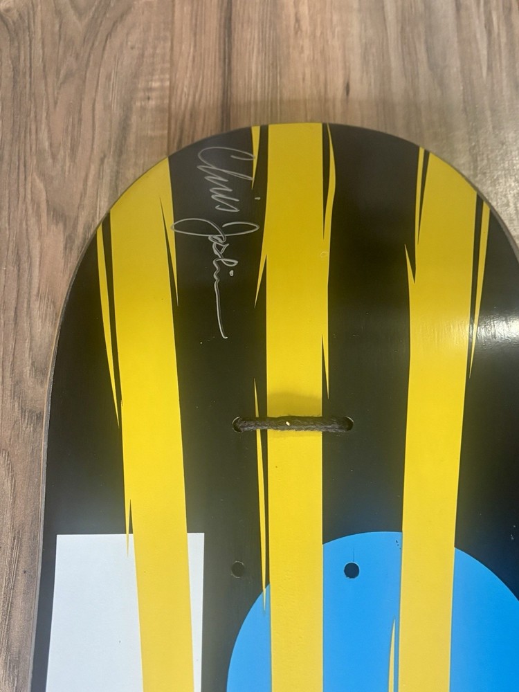 Chris Joslin PlanB Wolverine Cat Scratch Skateboard Deck RARE Signed Autograph