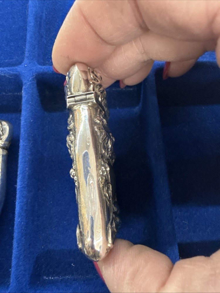 Antique Sterling Silver match safe