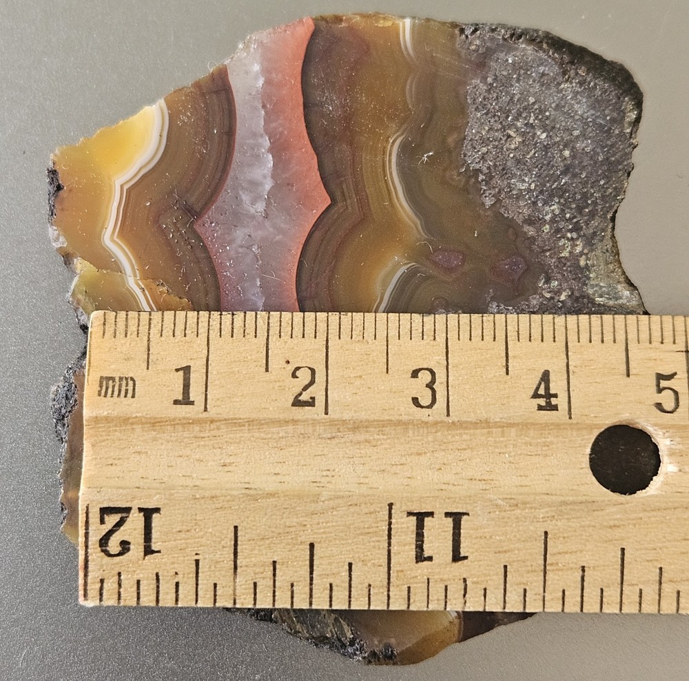 Unknown Agate Lapidary Slab 33 Grams