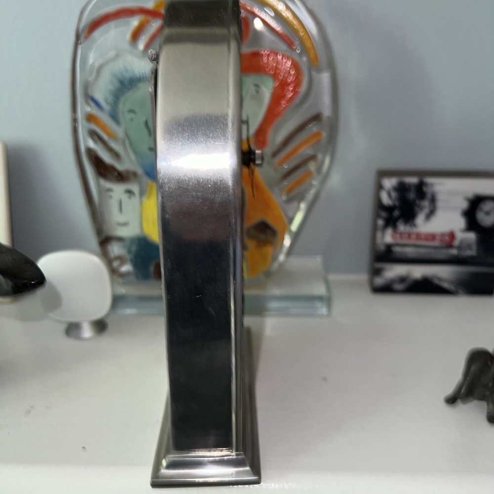 SKS Zinn Original 70s SKS Germany solid tin clock! BEAUTIFUL