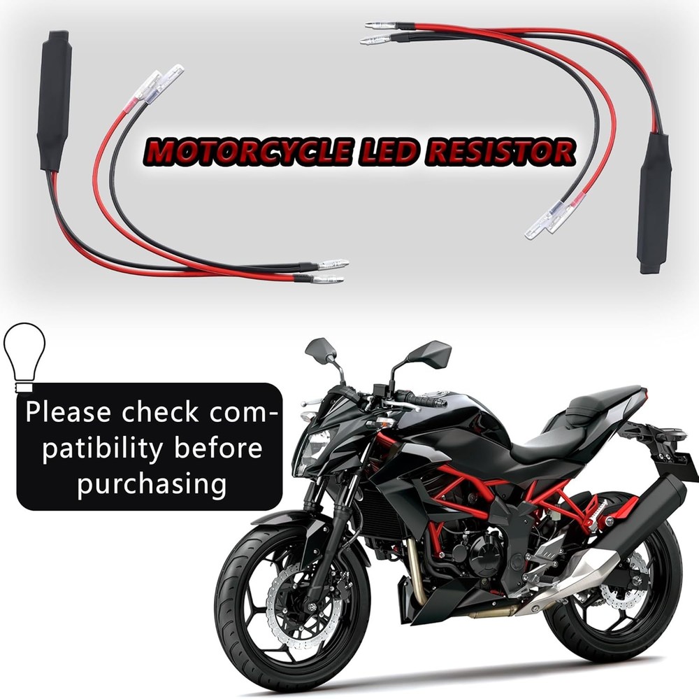 Motorcycle LED Turn Signal Resistors