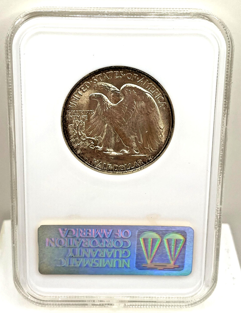 1947D 50C MS 65 – NGC Cert. – Brilliant Luster, Final Year Issue