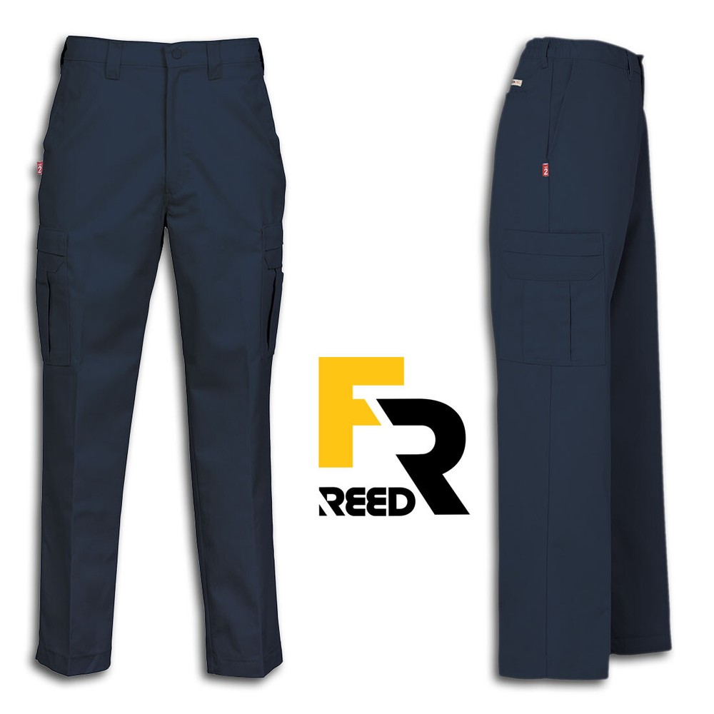FR Reedflex Cargo Pocket Pants Flame Resistant Industrial Work Uniform Clothes
