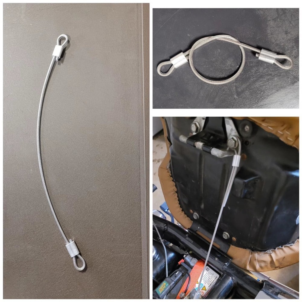Harley FXR Seat Lanyard