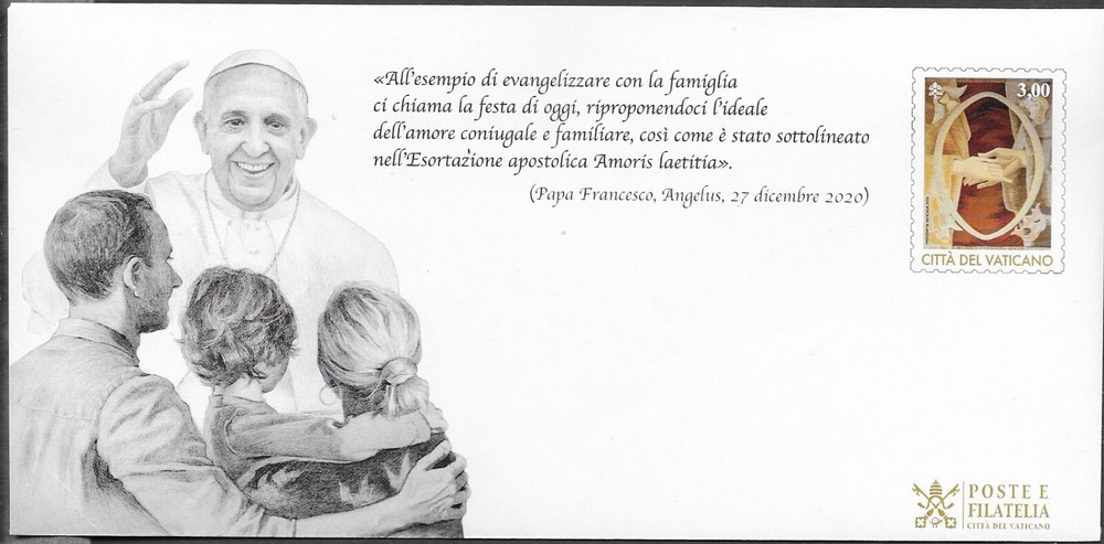VATICAN 2022 PHILATELIC ENVELOPE