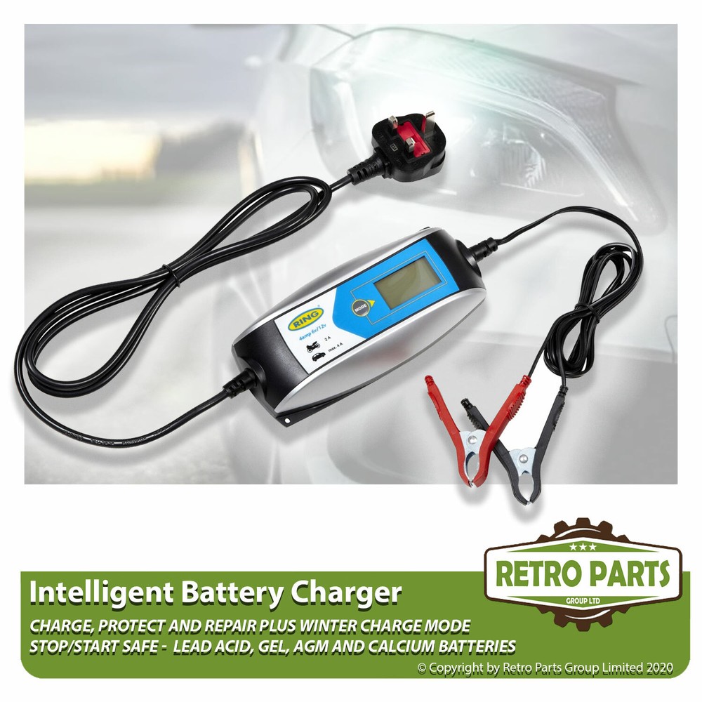 Smart Automatic Battery Charger for Opel Corsa E Inteligent 5 Stage