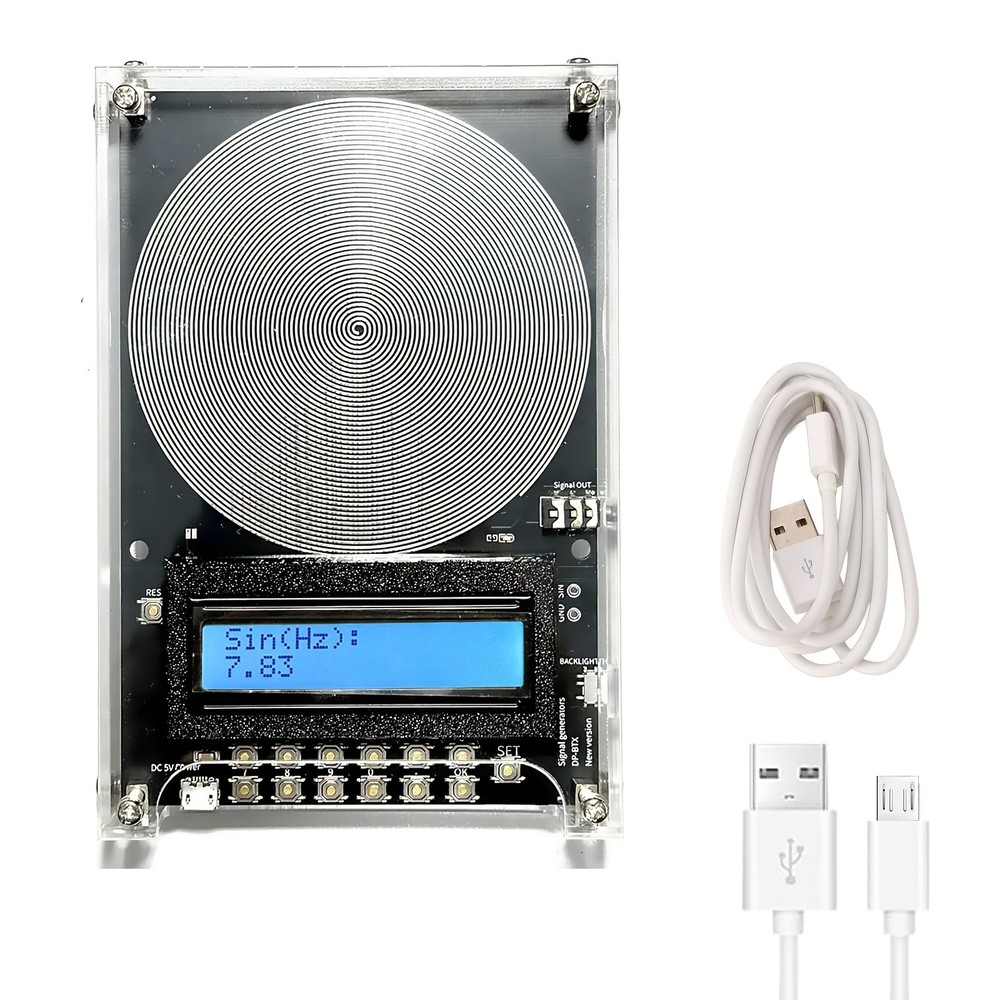 Schumann Resonance Generator 7.83Hz Adjustable Ultra-Low Frequency Pulse Device