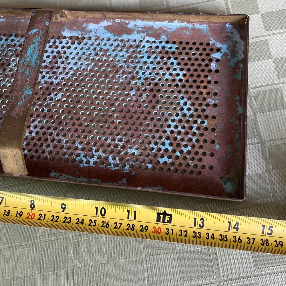 Antique Brass Hobart Dishwasher Strainer Filter Screen with Handle E