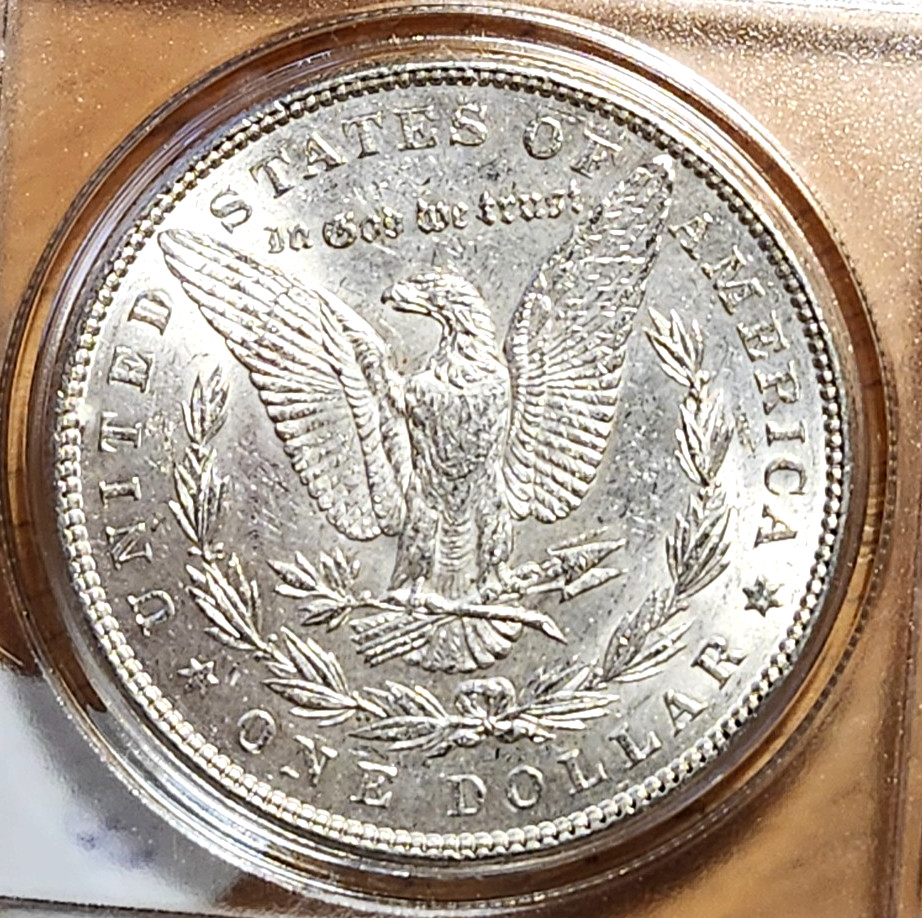 1886 P MS+ MORGAN 90% SILVER #2